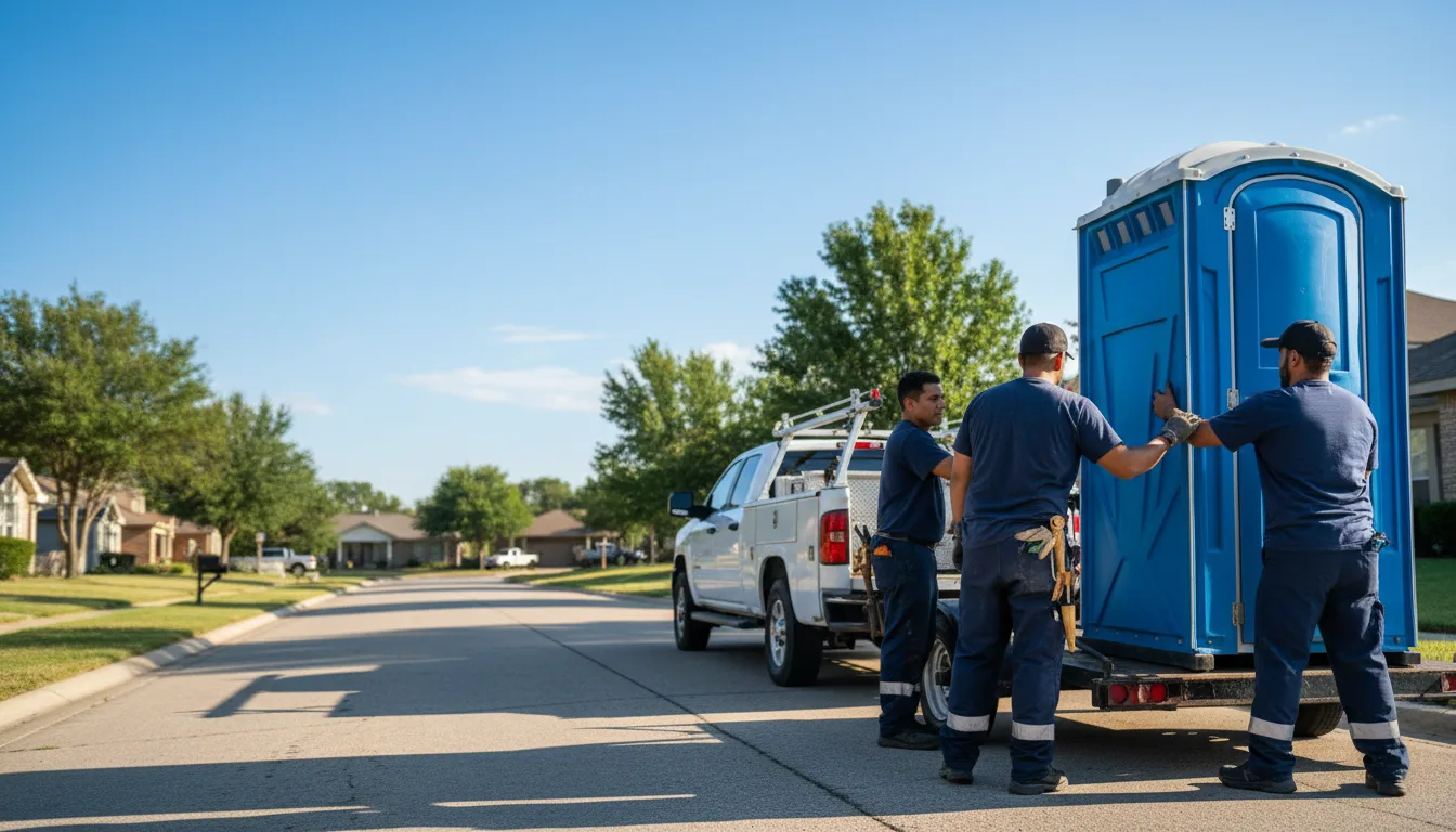 Portable Toilet Rental in Matthews, MO near me